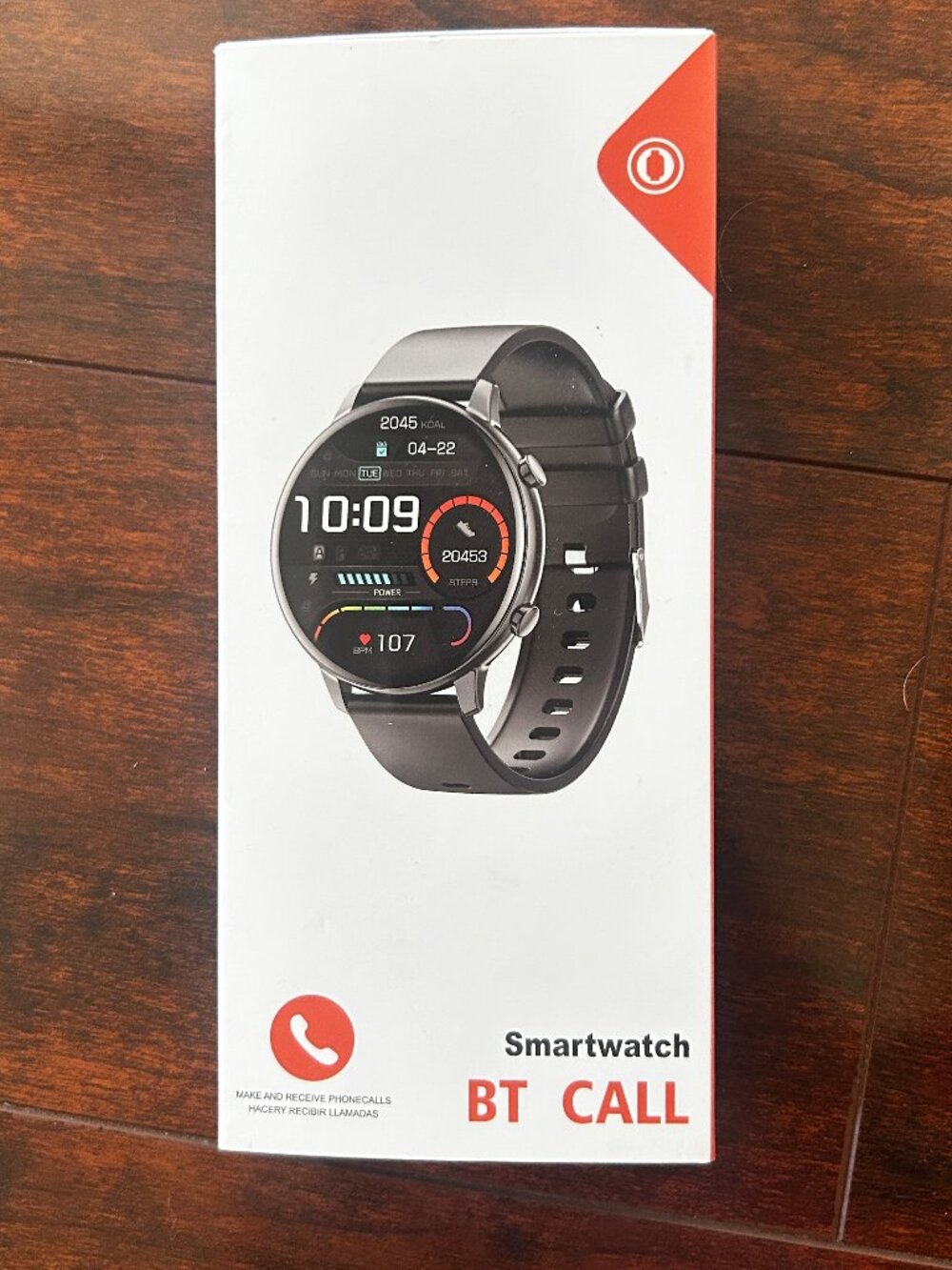 G28 Smart Watch 1.39 inch Smartwatch Fitness Running Watch (Black) NEW